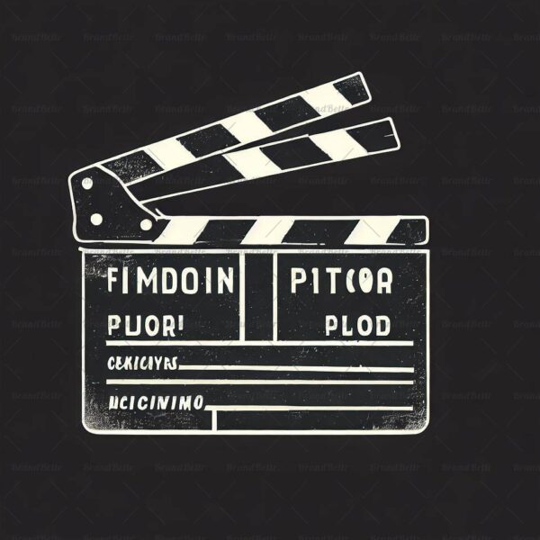 Klappern von Filmklappen im Vintage